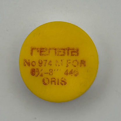 Oris 446 Balance Wheel Complete And Spring 6 3/4 - 8''' Watch Movement Parts 