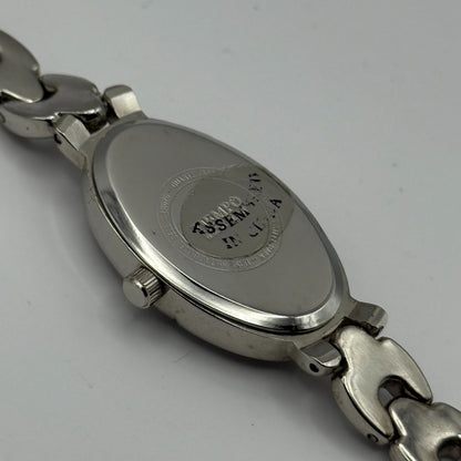 Censi Collection Tiempo Ladies Quartz Watch Silver Tone Chain-Link Working 18mm