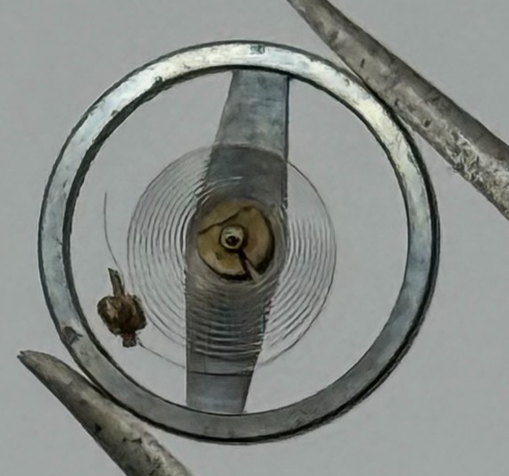 Brac 2021 2051 Balance Wheel Complete And Spring 69 M Watch Movement Parts NOS