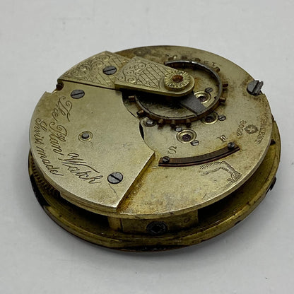 45.6mm Antique The Plan Watch Swiss Made Pocket Watch Movement PARTS REPAIR