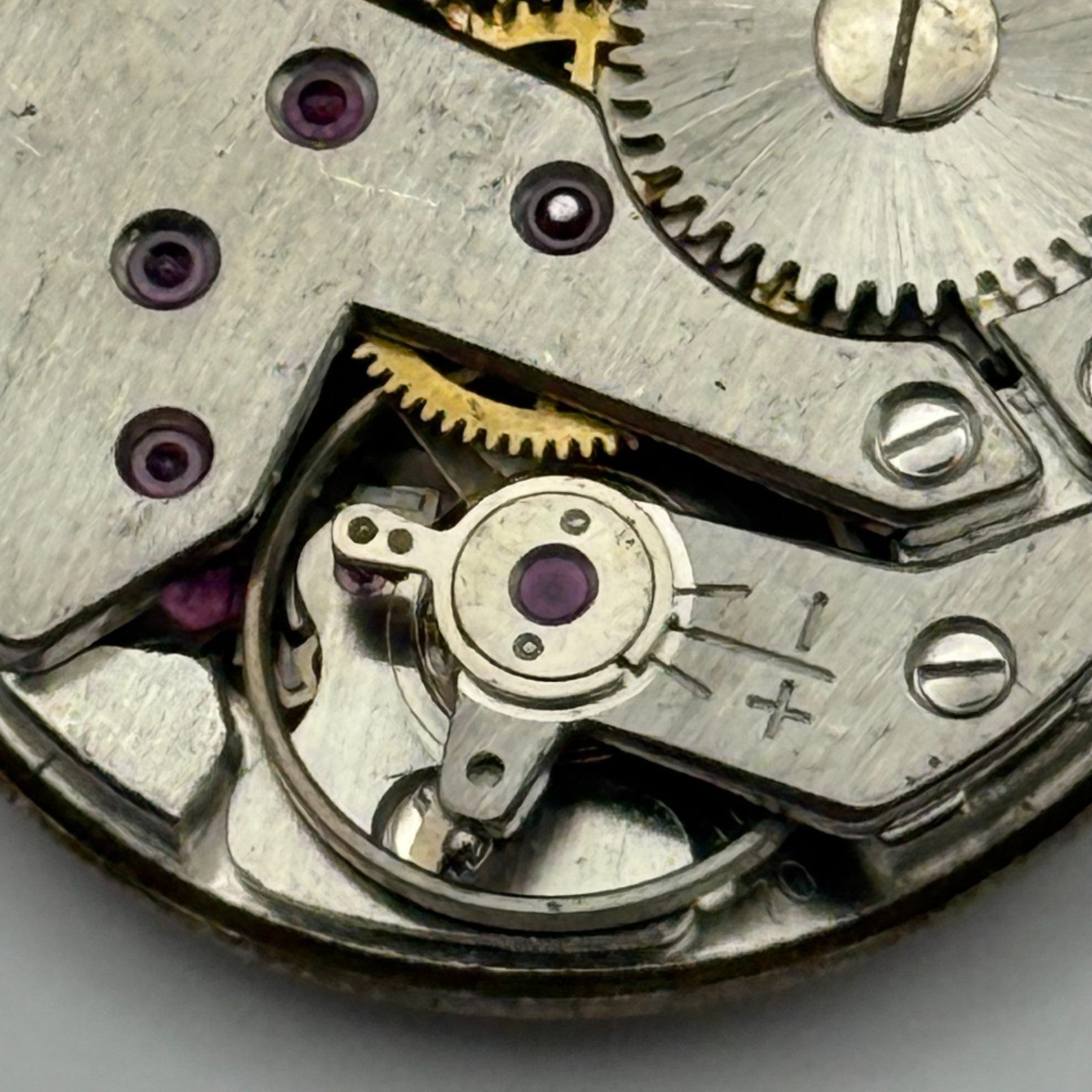FHF 70 Watch Movement H Samuel Manual Wind Vintage Swiss Parts Repair 23.4mm