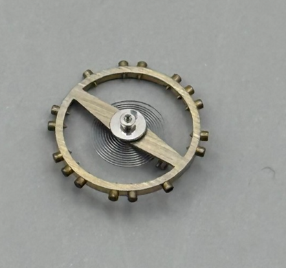 AS 984 Balance Wheel Complete And Spring  10½’’’ 30 M Watch Movement Parts NOS