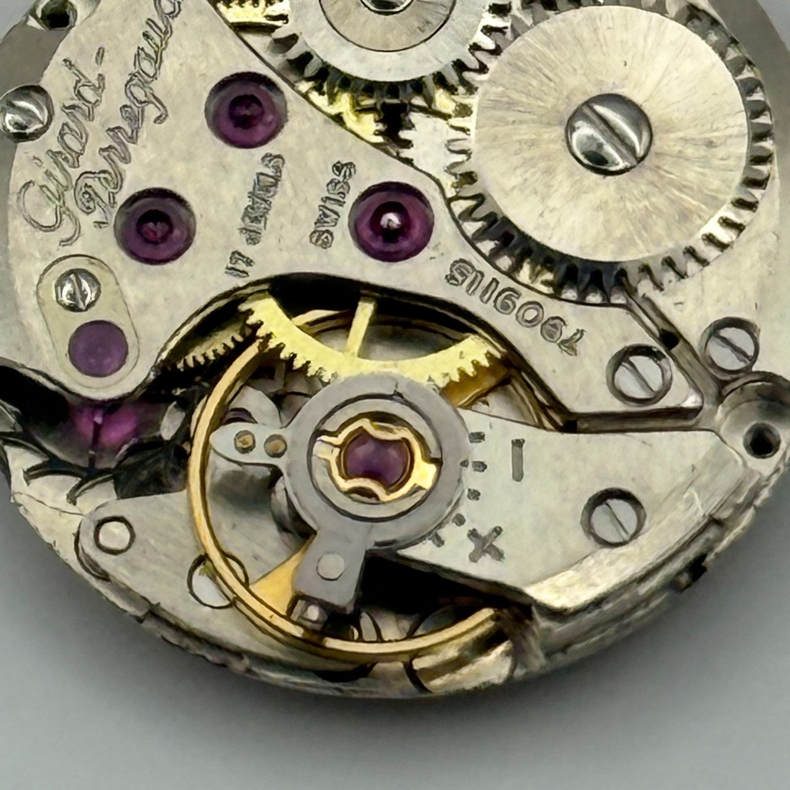 Girard Perregaux Ladies Good Balance Watch Movement Manual Wind Vintage 17.3mm