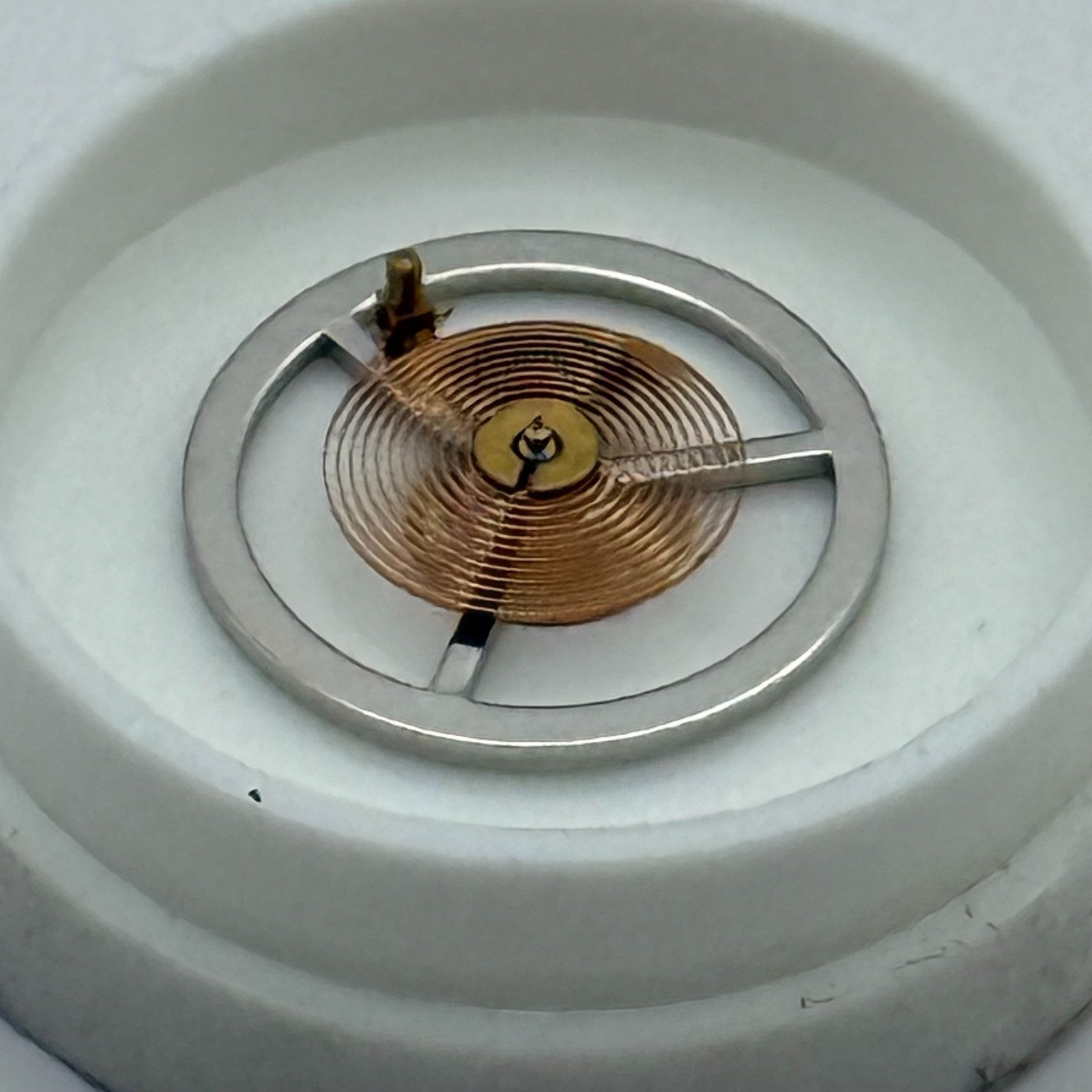 BFG 866 Balance Wheel Complete And Spring PL 65 Watch Movement Parts NOS