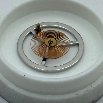 BFG 866 Balance Wheel Complete And Spring PL 65 Watch Movement Parts NOS