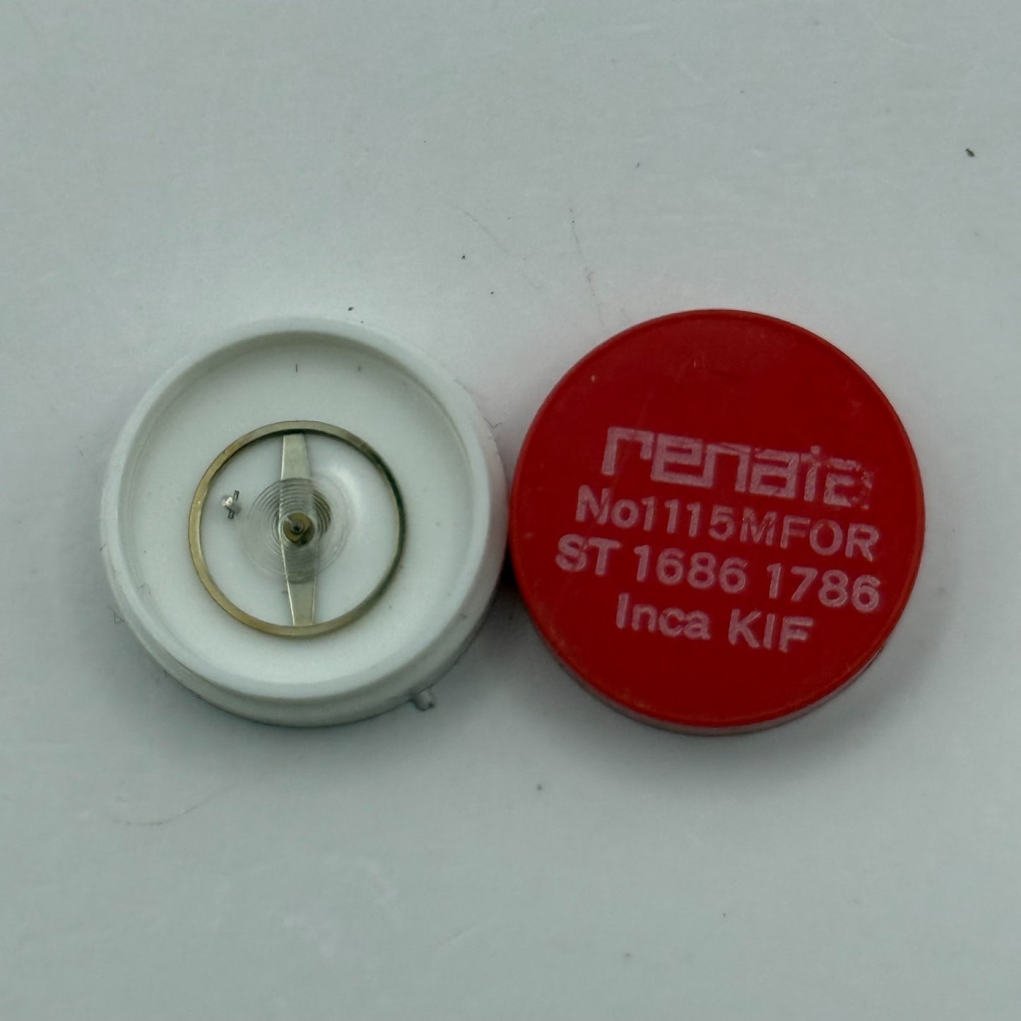 ST 1686 1786 Balance Wheel Complete And Spring 1115 M Watch Movement Parts NOS