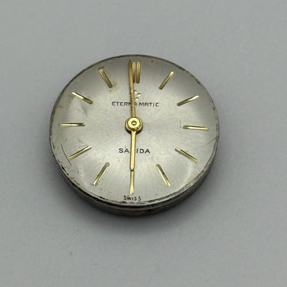 Eterna Matic 1446 Automatic Watch Movement Sahida Ladies Vintage Parts 18.5mm