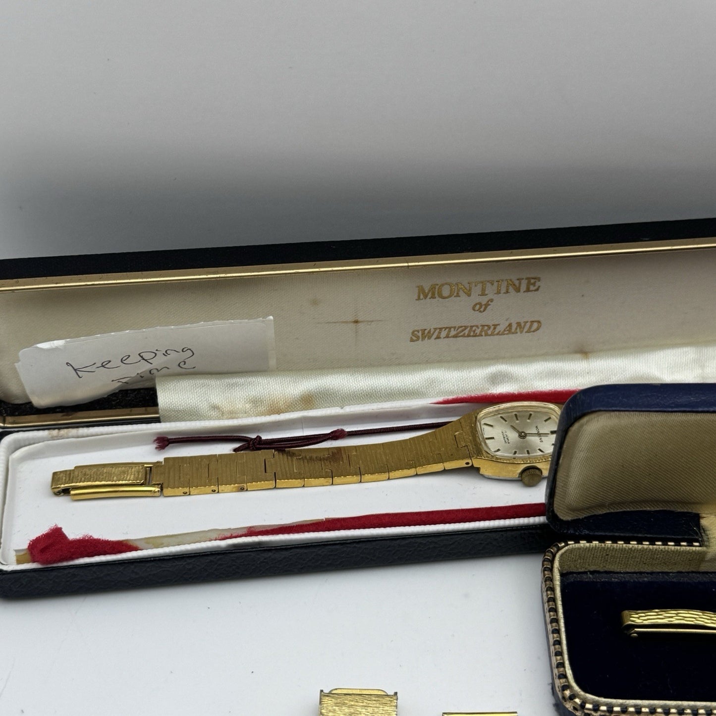 Bundle Of 12 Vintage Gold Plated Ladies Watches Mechanical Job Lot Parts Repair