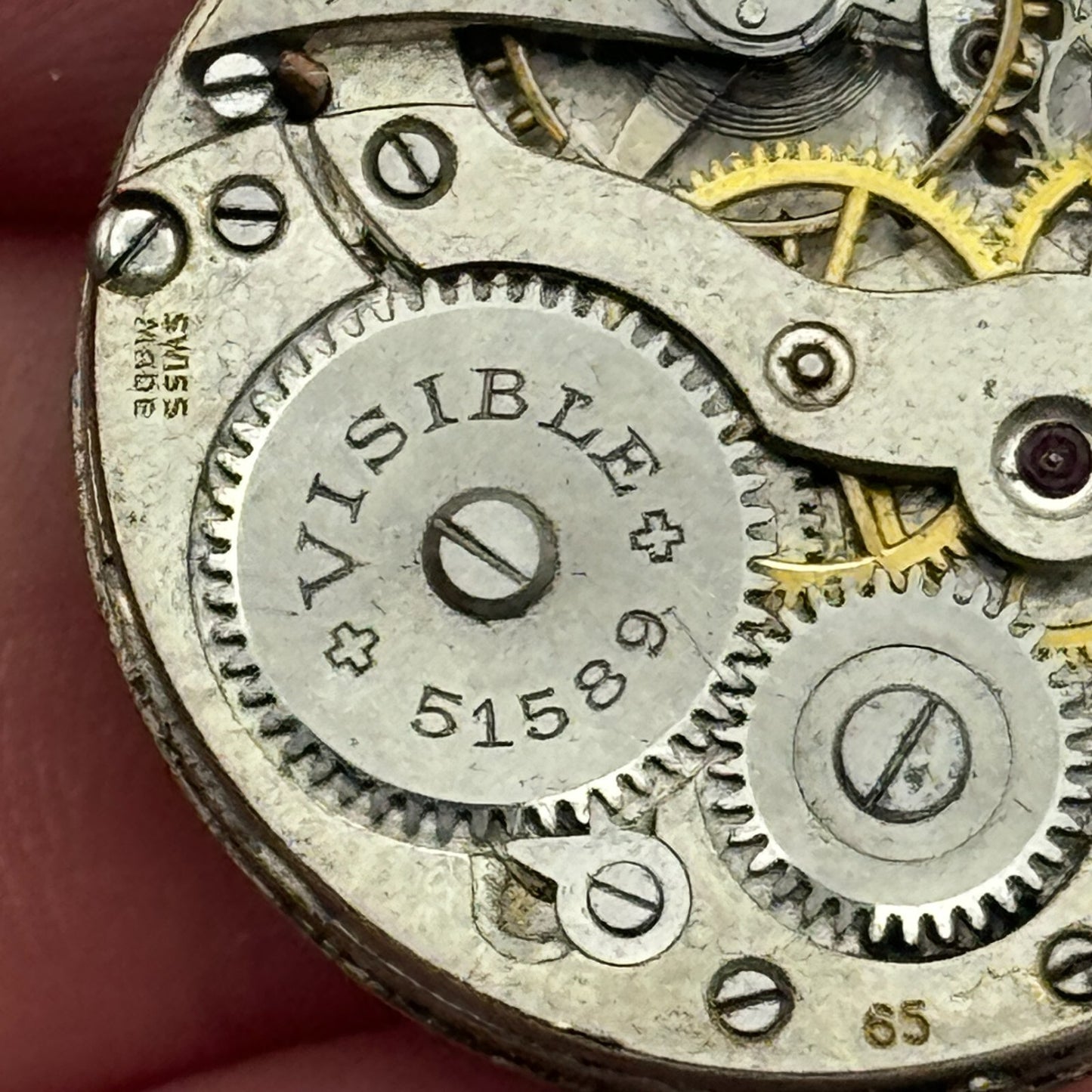 27mm Visible FHF Patent 51589 Sub Seconds Watch Movement Manual Wind Swiss PARTS