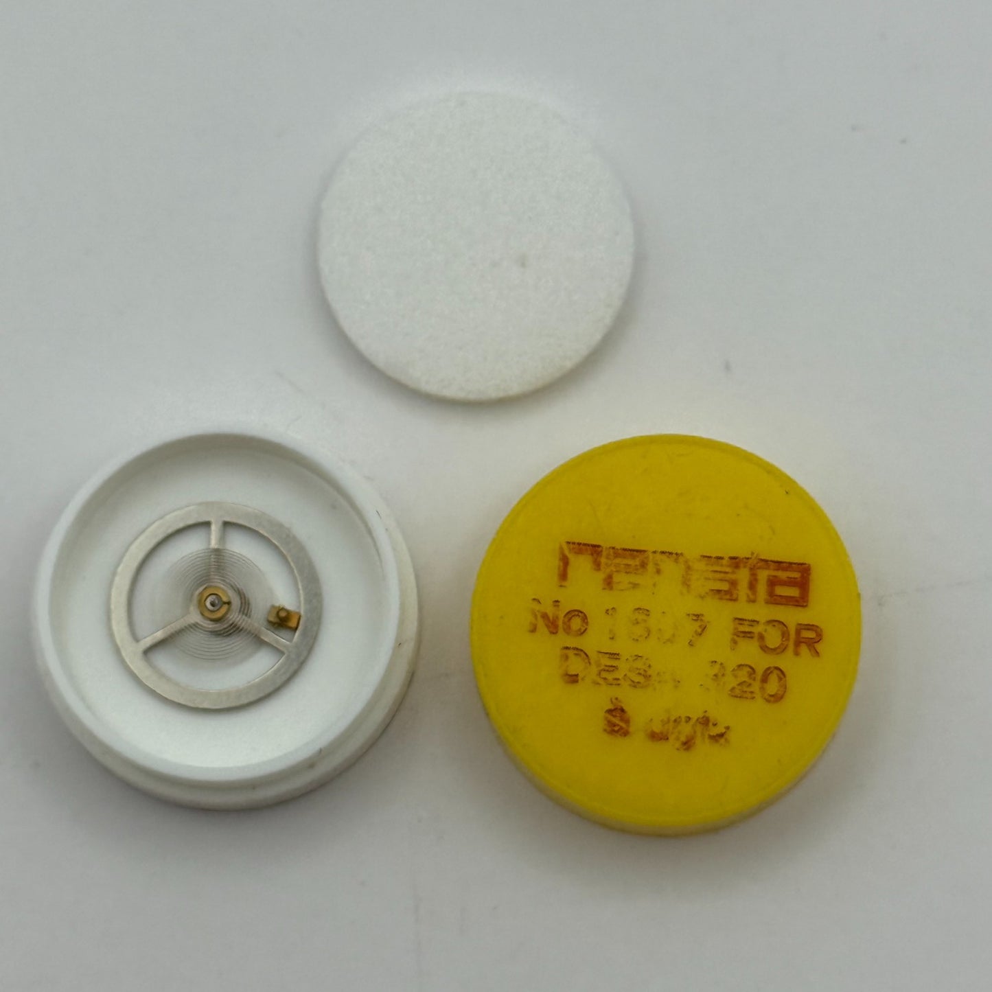 Desa 320 Balance Wheel Complete And Spring a dgt. 1607 Watch Movement Parts NOS