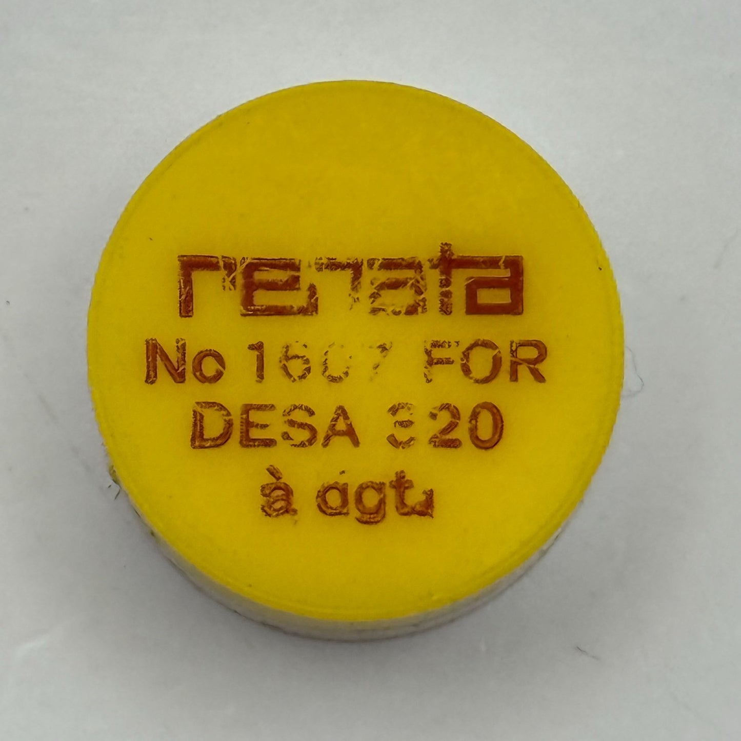 Desa 320 Balance Wheel Complete And Spring 1607 Watch Movement Parts NOS
