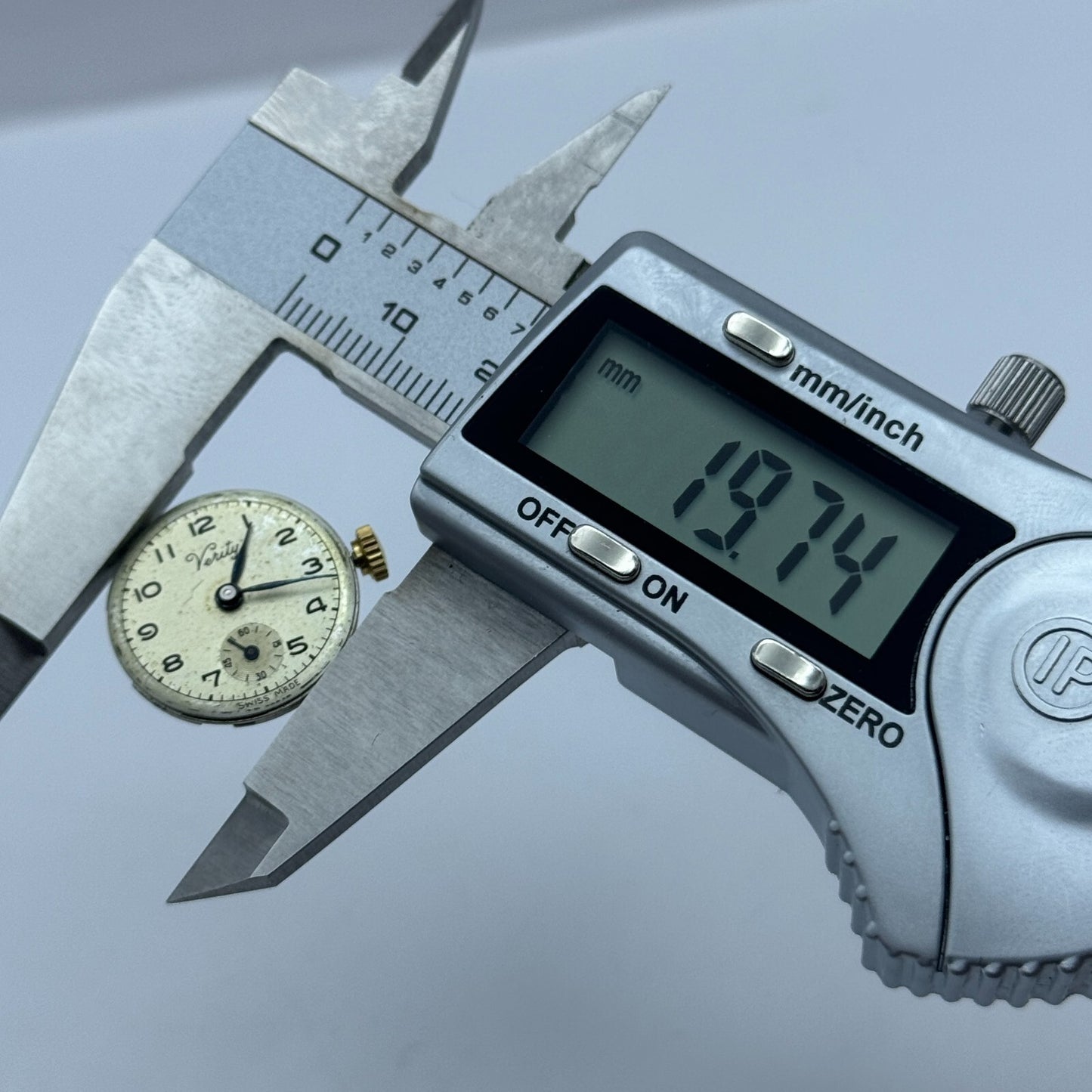 19.7mm Running Verity ETA 980 Sub Seconds Manual Wind Swiss Watch Movement PARTS