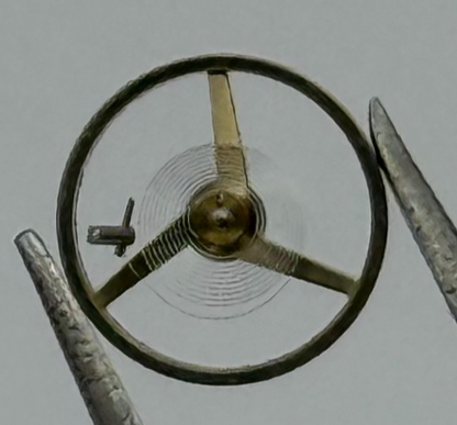 AS 976 1012 Balance Wheel Complete And Spring Inca 1426 M Watch Movement Parts 