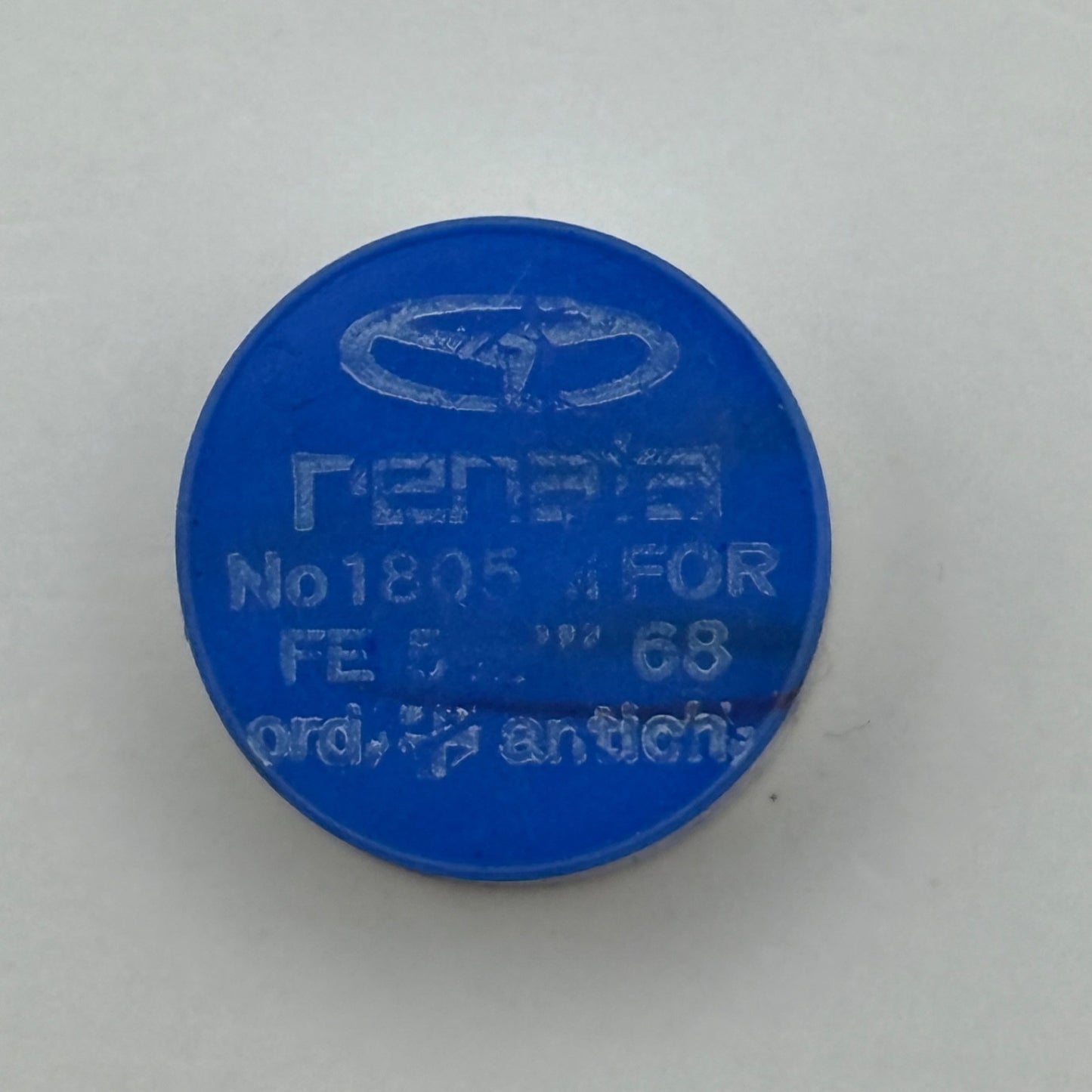 FE 68 Balance Wheel Complete And Spring Ord. + Antich Watch Movement Parts