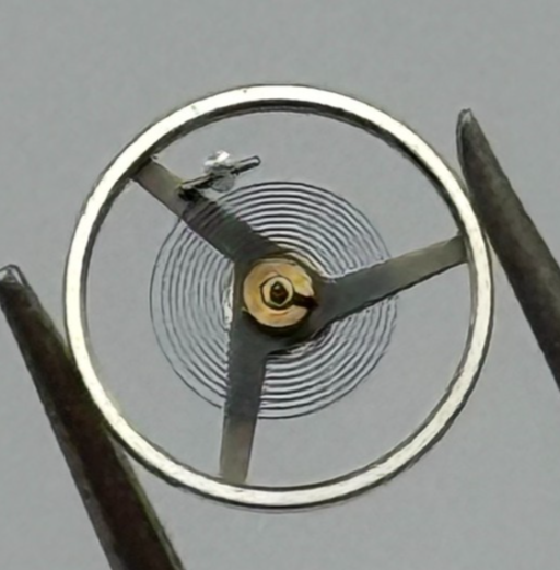 AS 1677 Balance Wheel Complete And Spring 1224 M Watch Movement Parts NOS