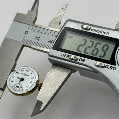 19.7mm Thomas Russell & Son Revue Manual Wind Watch Movement Swiss Vintage PARTS