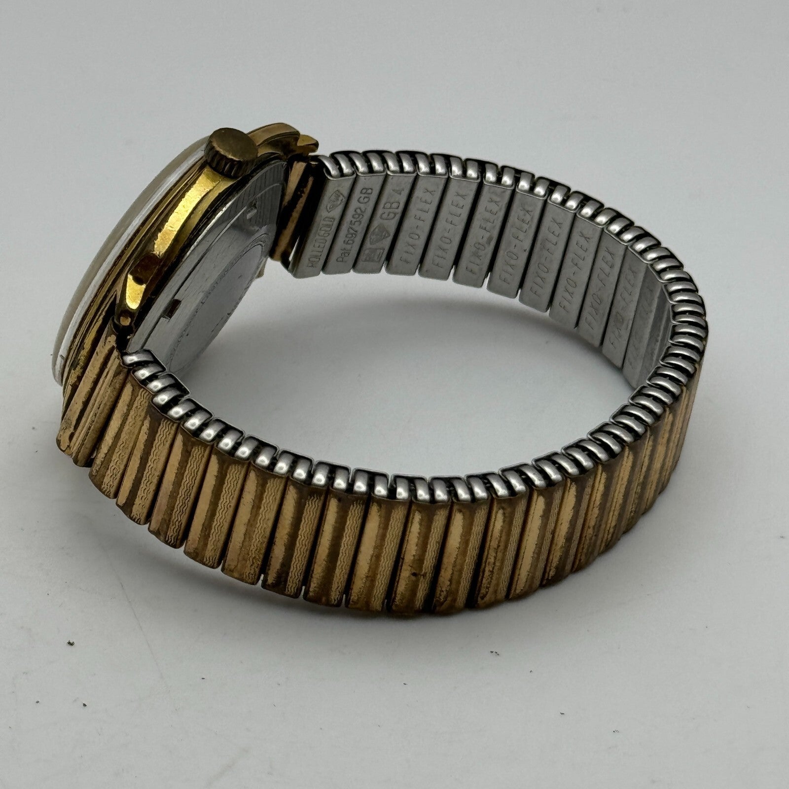 33mm Men’s Vintage Accurist Shockmaster Automatic ETA 2472 Date Dial Watch PARTS