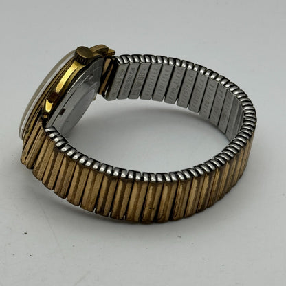 33mm Men’s Vintage Accurist Shockmaster Automatic ETA 2472 Date Dial Watch PARTS