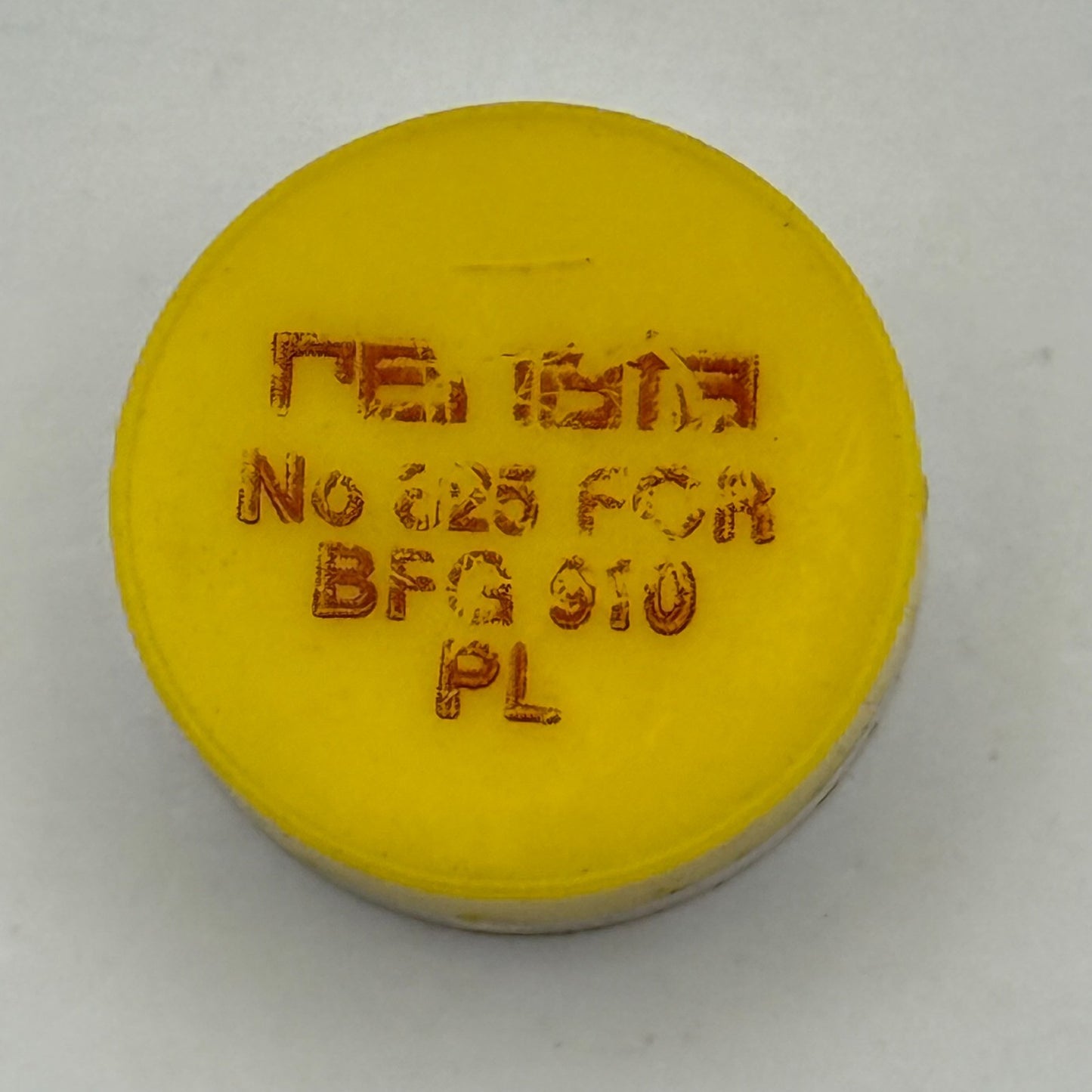 BFG 910 Balance Complete PL Renata Watch Movement Parts DAMAGED