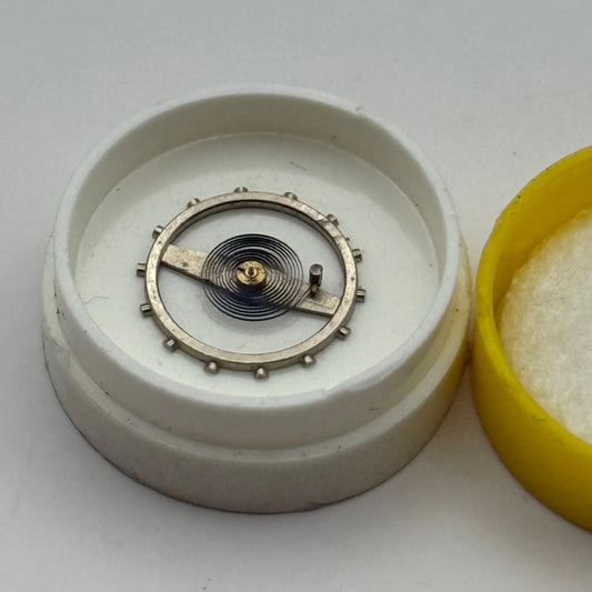 EB 8021 Balance Wheel Complete And Spring 10 1/2''' 1253 Watch Movement Parts