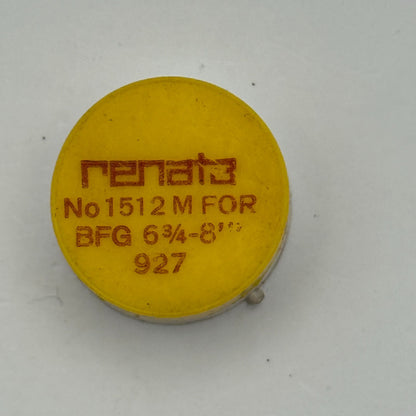 BFG 927 Balance Wheel Complete And Spring 6 3/4 - 8''' Watch Movement Parts 