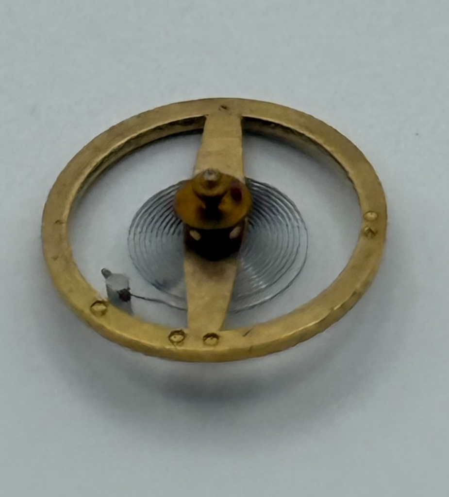 CHP 680 CRC 850 Balance Wheel Complete And Spring 1701 M Watch Movement Parts 