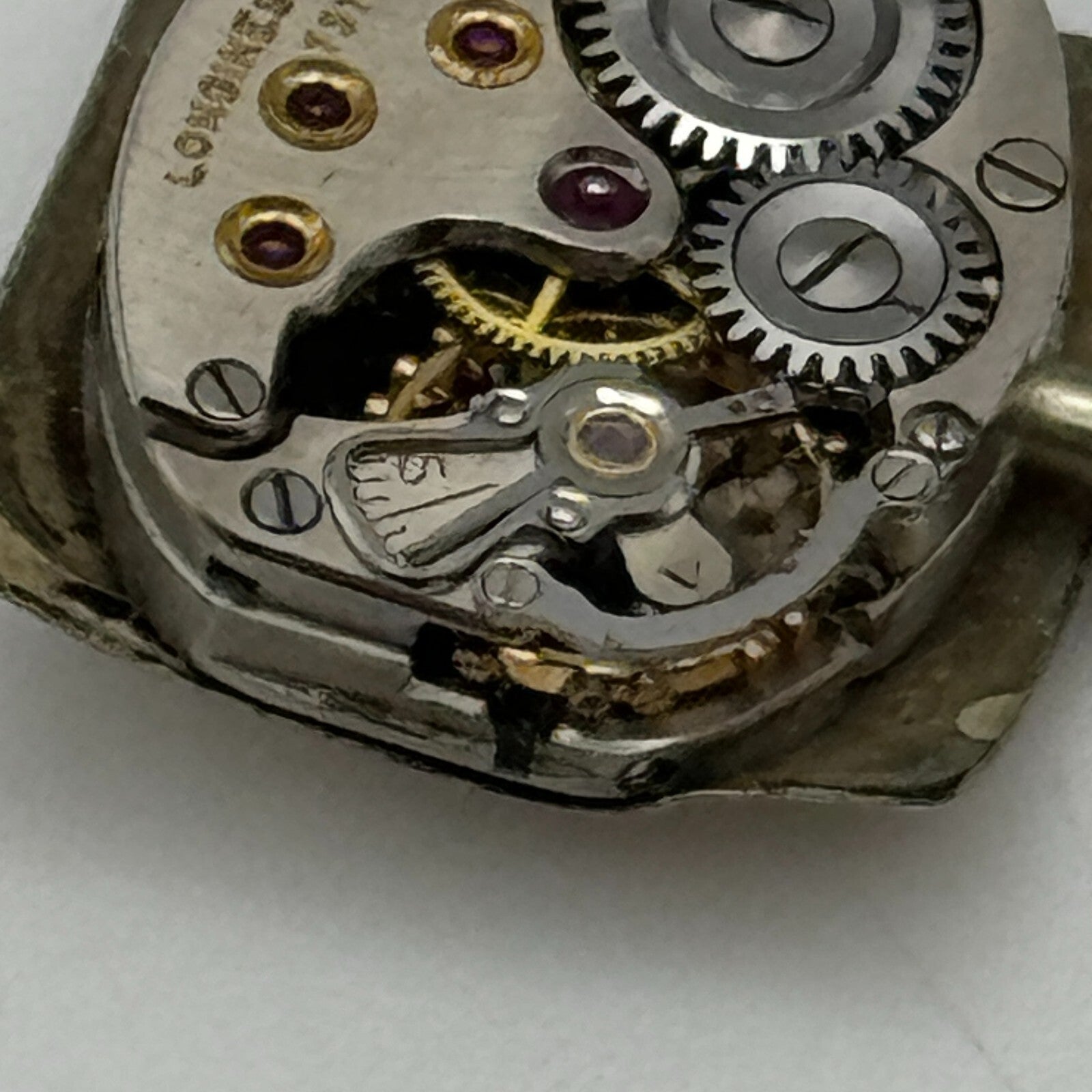 12.9mm Running 1947 Longines Turler Ladies Manual Wind Watch Movement PARTS
