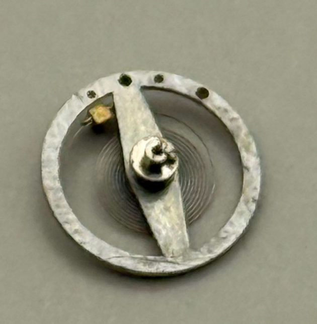 Brac 2021 2051 Balance Wheel Complete And Spring 69 Watch Movement Parts NOS