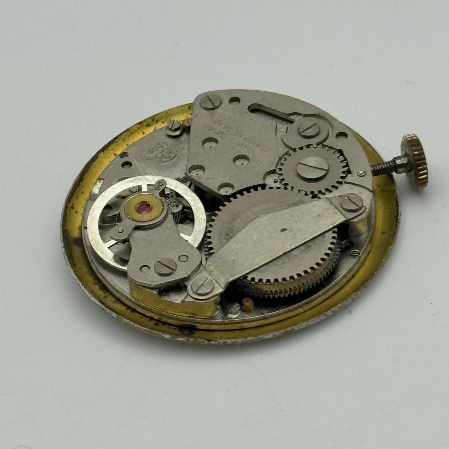 26.9mm Men's Adrem EB 8800 Manual Wind Watch Movement Swiss Vintage PARTS SPARES