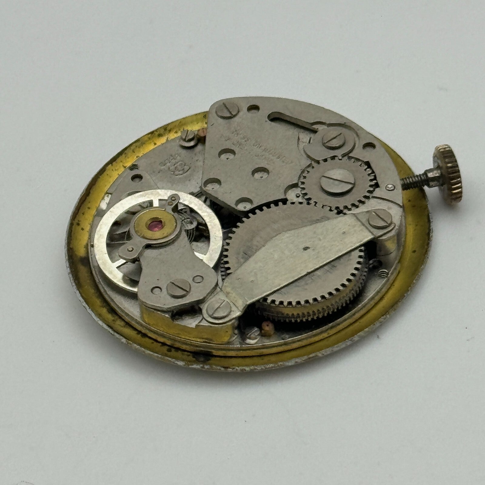 26.9mm Men's Adrem EB 8800 Manual Wind Watch Movement Swiss Vintage PARTS SPARES