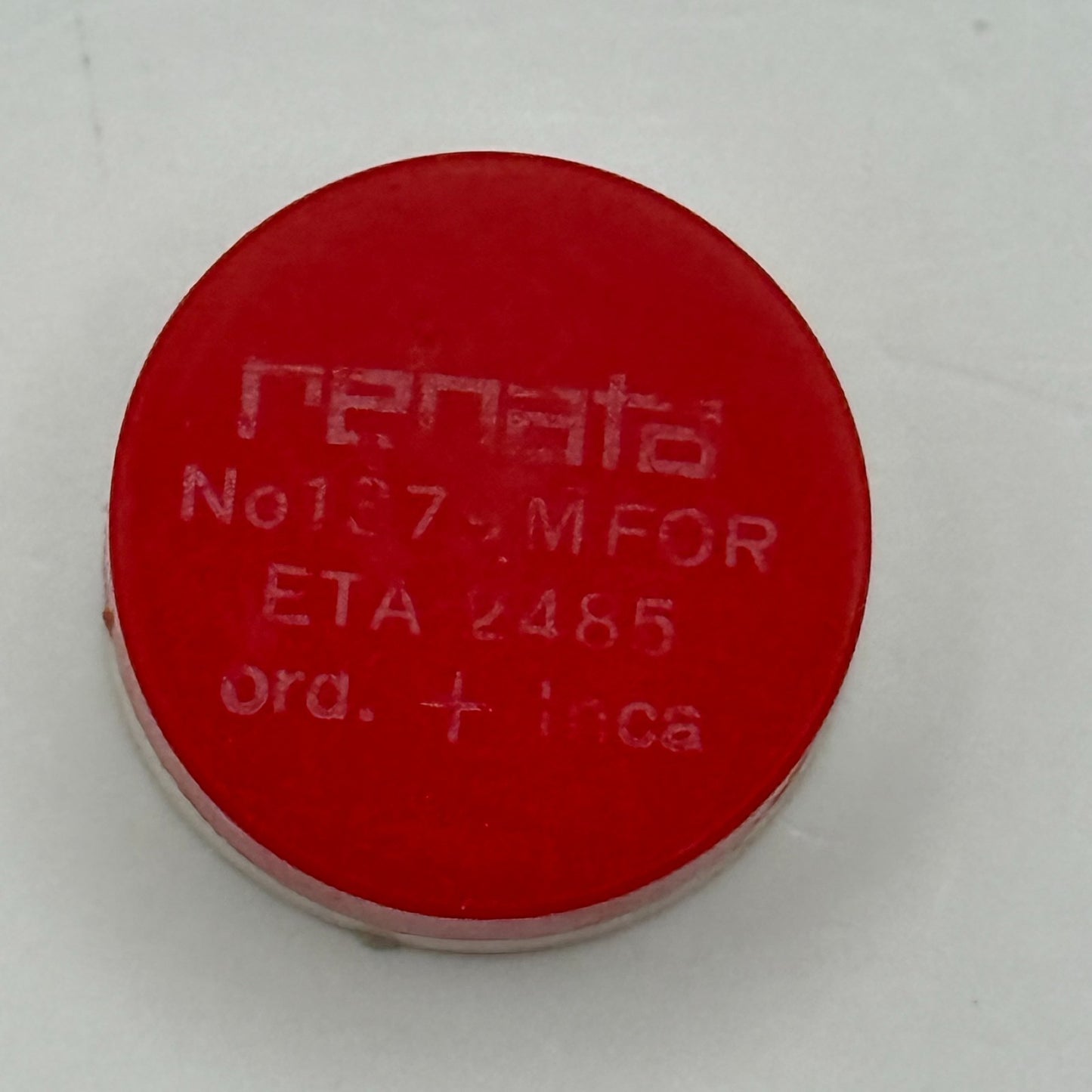 ETA 2485 Balance Wheel Complete And Spring Ord + Inca 1379 Watch Movement Parts