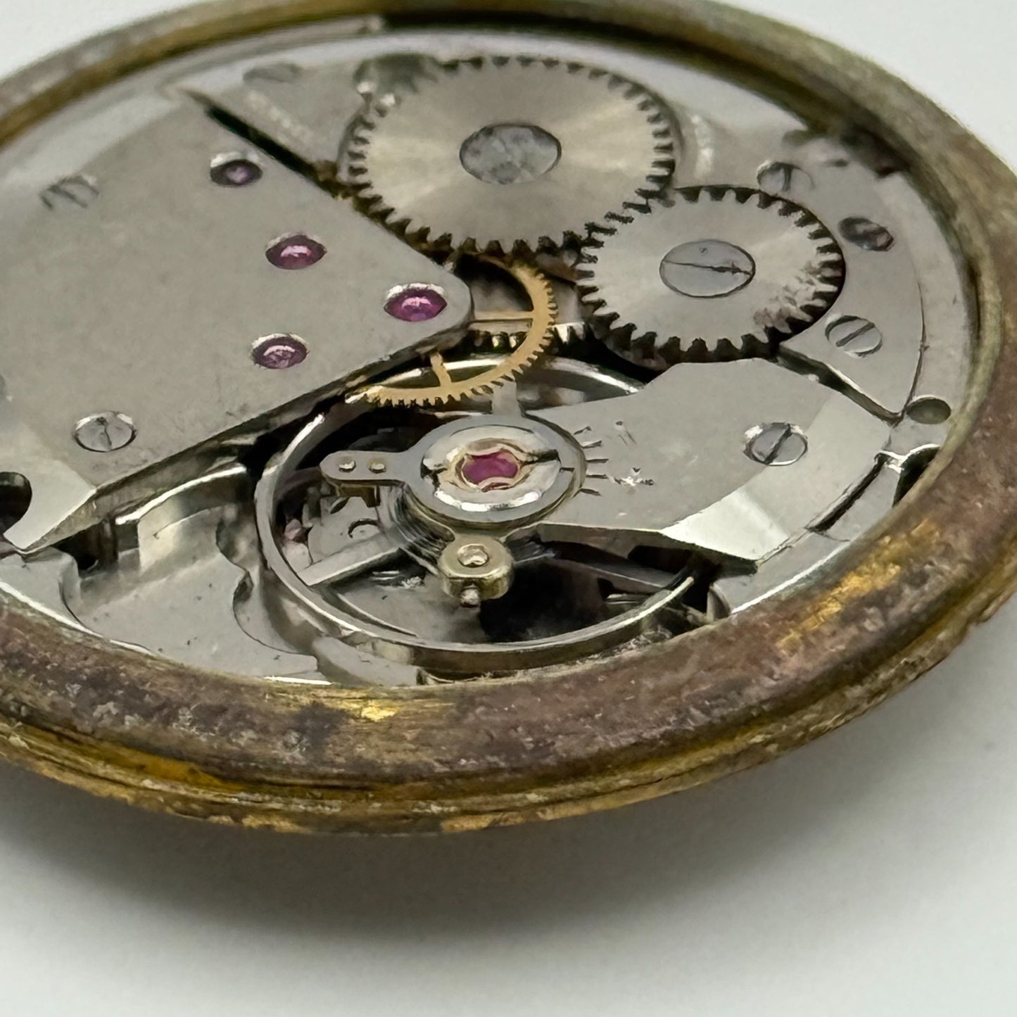 ETA 2408 Watch Movement Talis Manual Wind Vintage Swiss Parts Repair 30.9mm