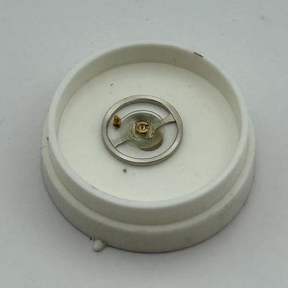 Oris 410 Balance Wheel Complete And Spring 5¼’’’  330 M Watch Movement Parts NOS