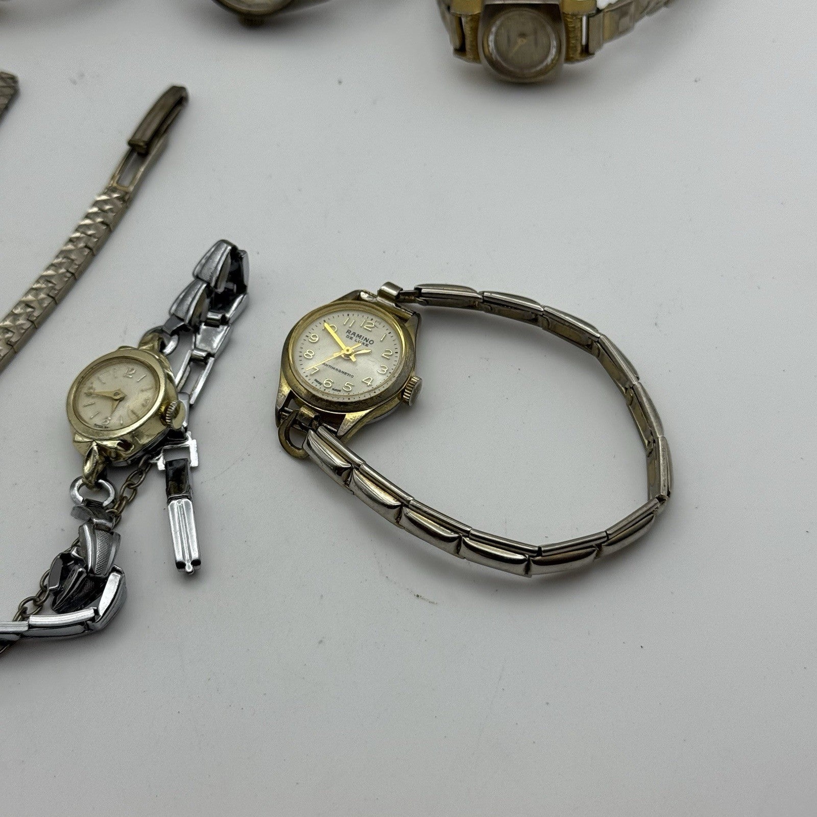 Bundle Of Ladies Vintage Manual Wind Wristwatches Joblot PARTS REPAIR SPARES