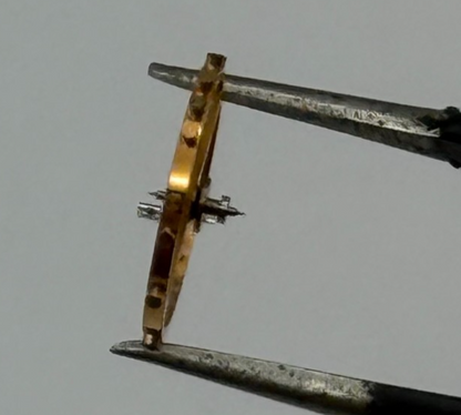 ETA 1080 Balance Wheel Complete And Spring  157 M Watch Movement Parts NOS