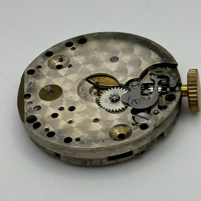 23.6mm Unidentified 15 Jewels Manual Wind Watch Movement Swiss Vintage PARTS