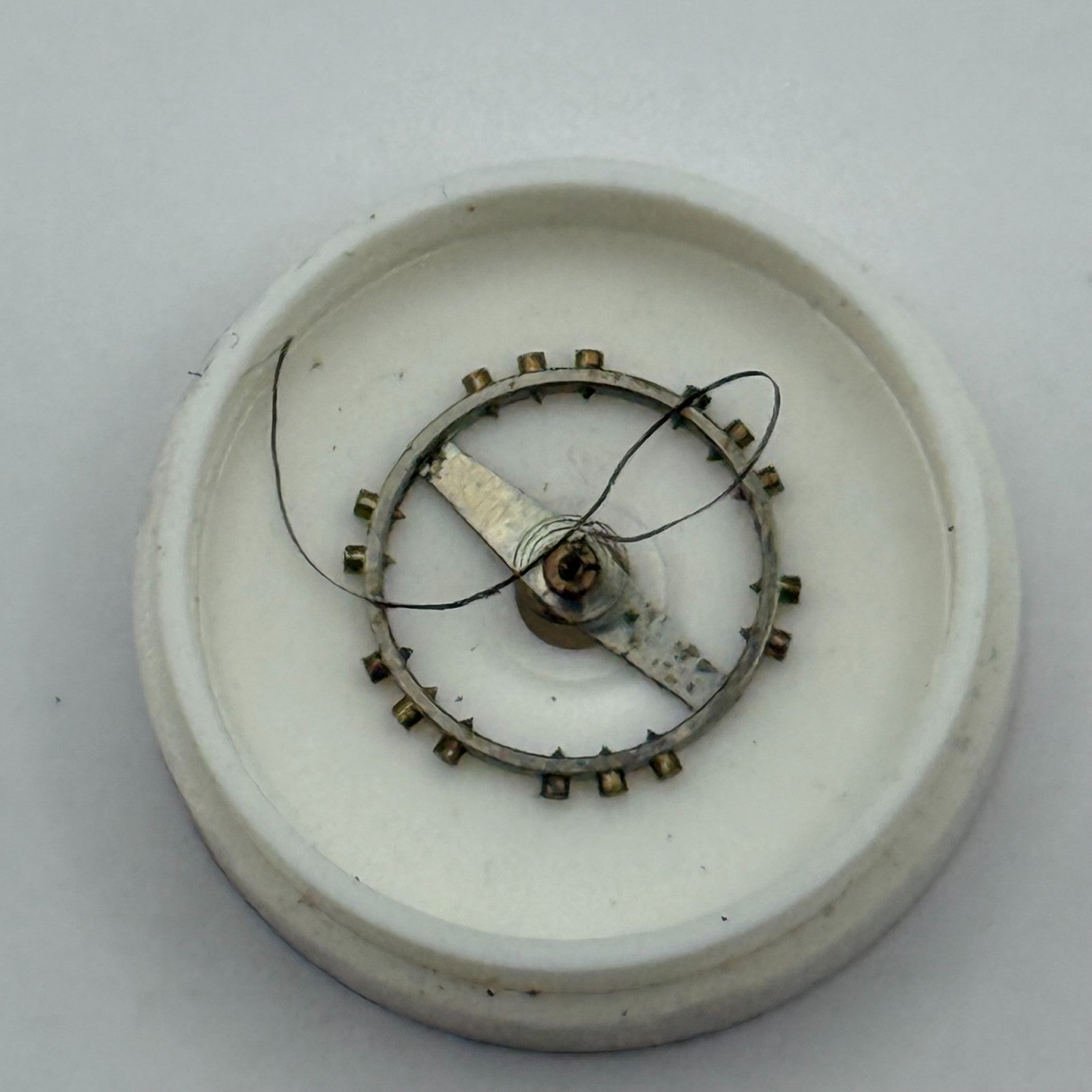 AS 984 Balance Complete 10 1/2''' Renata 30 M Watch Movement Parts DAMAGED