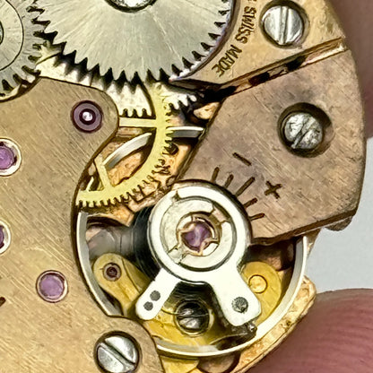 23.6mm Running Fortis Peseux P 7040 Manual Wind Swiss Watch Movement PARTS SPARE
