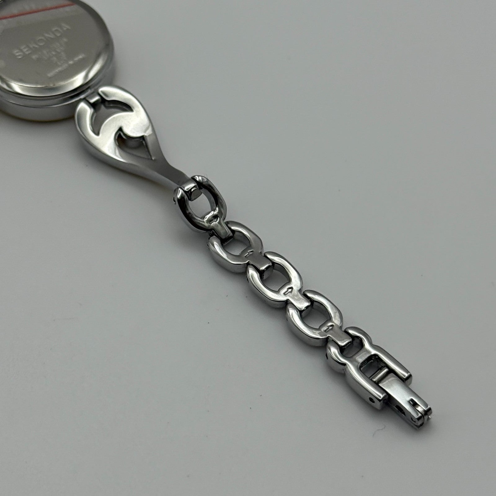 22mm Working Ladies Sekonda Two Tone Jewelled Quartz Japan Watch 6.75 Inches