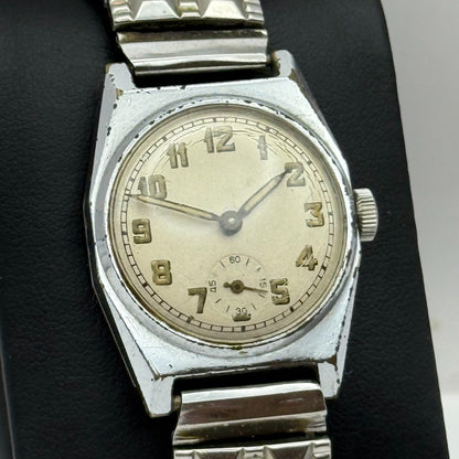 28mm Running Vintage S.G.D.G Pierce Watch Co Military Style Watch PARTS REPAIR