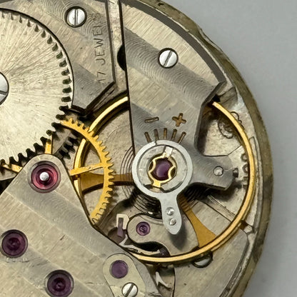 ETA 1120 Watch Movement Garrard Manual Wind Vintage Swiss Parts Repair 26.5mm