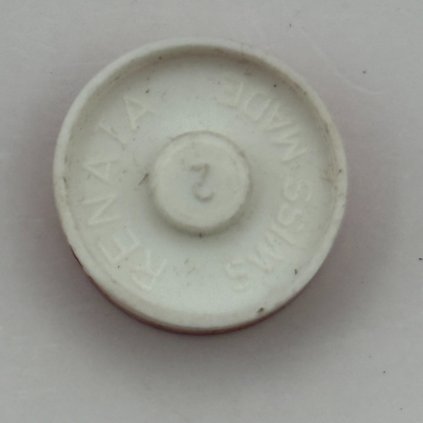 AS 1977-2 Balance Wheel Complete And Spring  1831 M Watch Movement Parts NOS