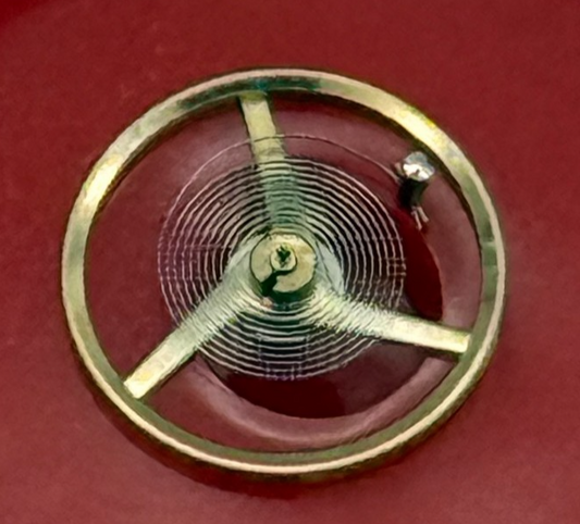FHF 59-21 Balance Wheel Complete And Spring 3¾–10’’’ 1661 M Watch Movement Parts