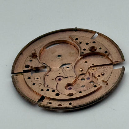 Omega 28.10 RA P.C Incomplete Watch Movement Men’s Vintage Swiss Parts 28.4mm