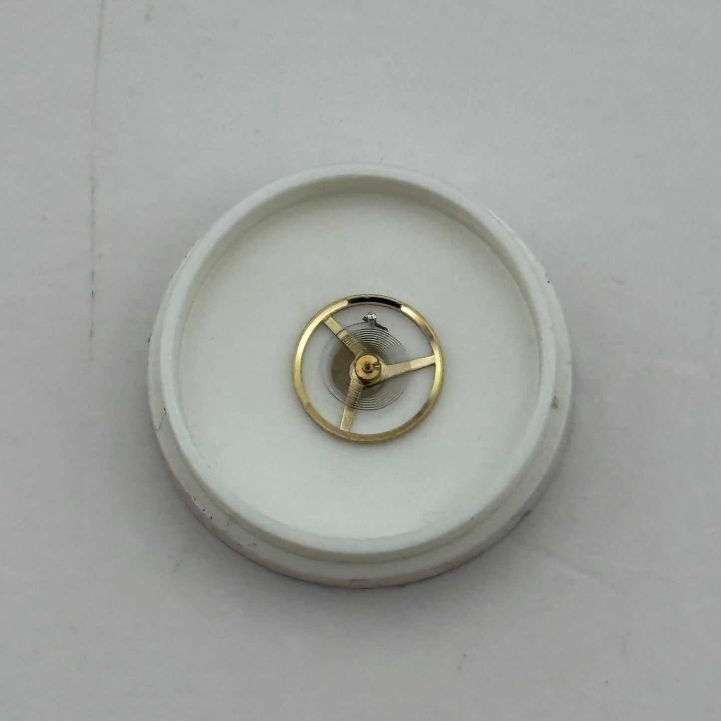 AS 1977-2 Balance Wheel Complete And Spring  1831 M Watch Movement Parts NOS