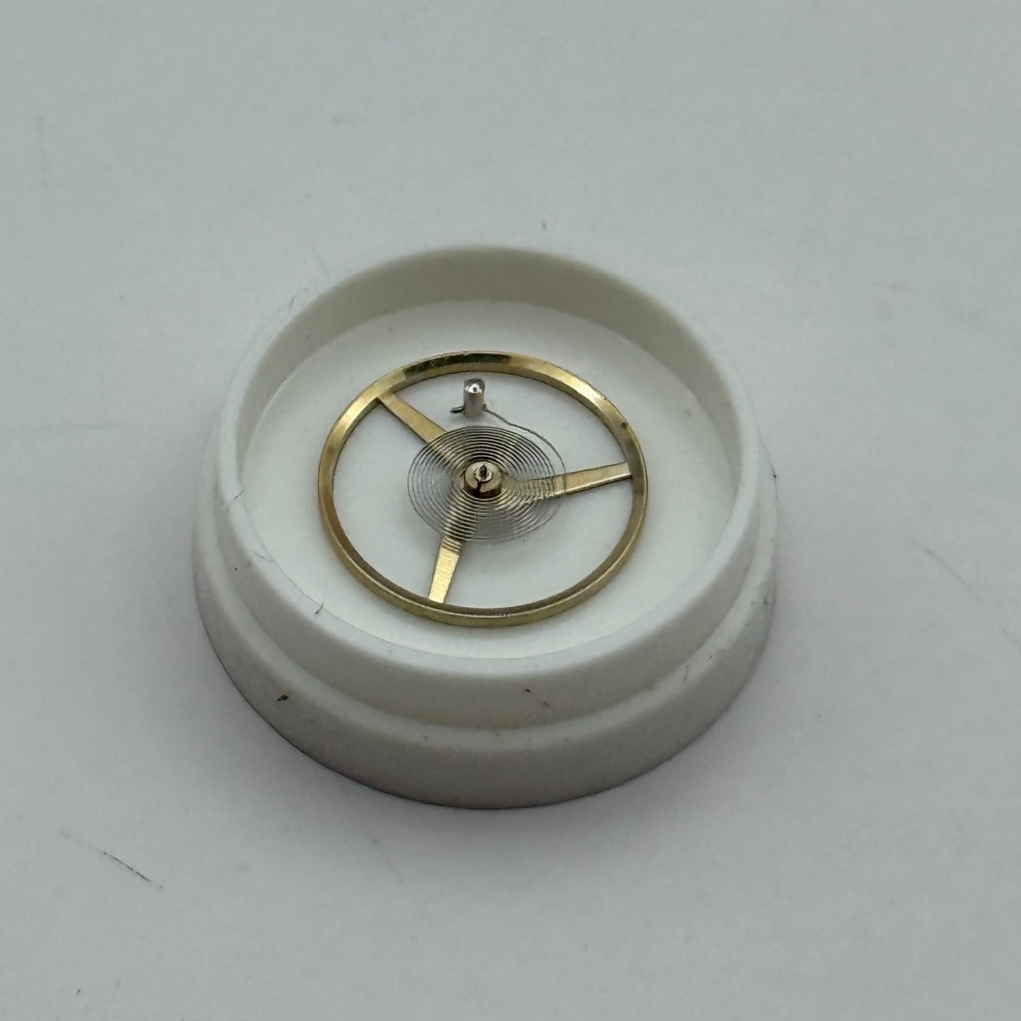 Felsa 4000 4010 Balance Wheel Complete And Spring 1435 M Watch Movement Parts 