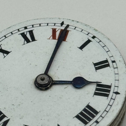 23.6mm Roman Numerals 15 Jewels Trench Watch Movement Manual Wind PARTS SPARES