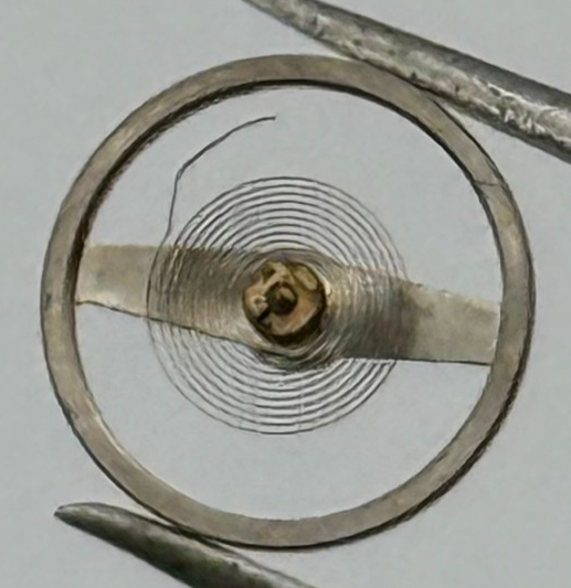 Ebosa 52 Balance Wheel Complete And Spring 5 1/4''' 130 Watch Movement Parts 