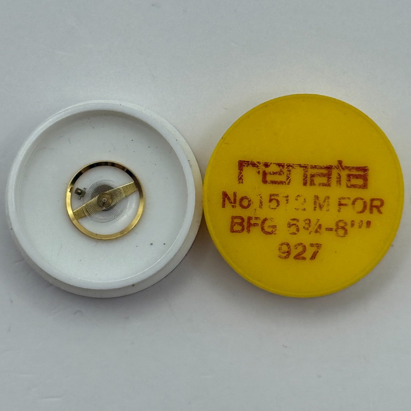 BFG 927 Balance Wheel Complete And Spring 6¾–8’’’ 1512 M Watch Movement Parts 