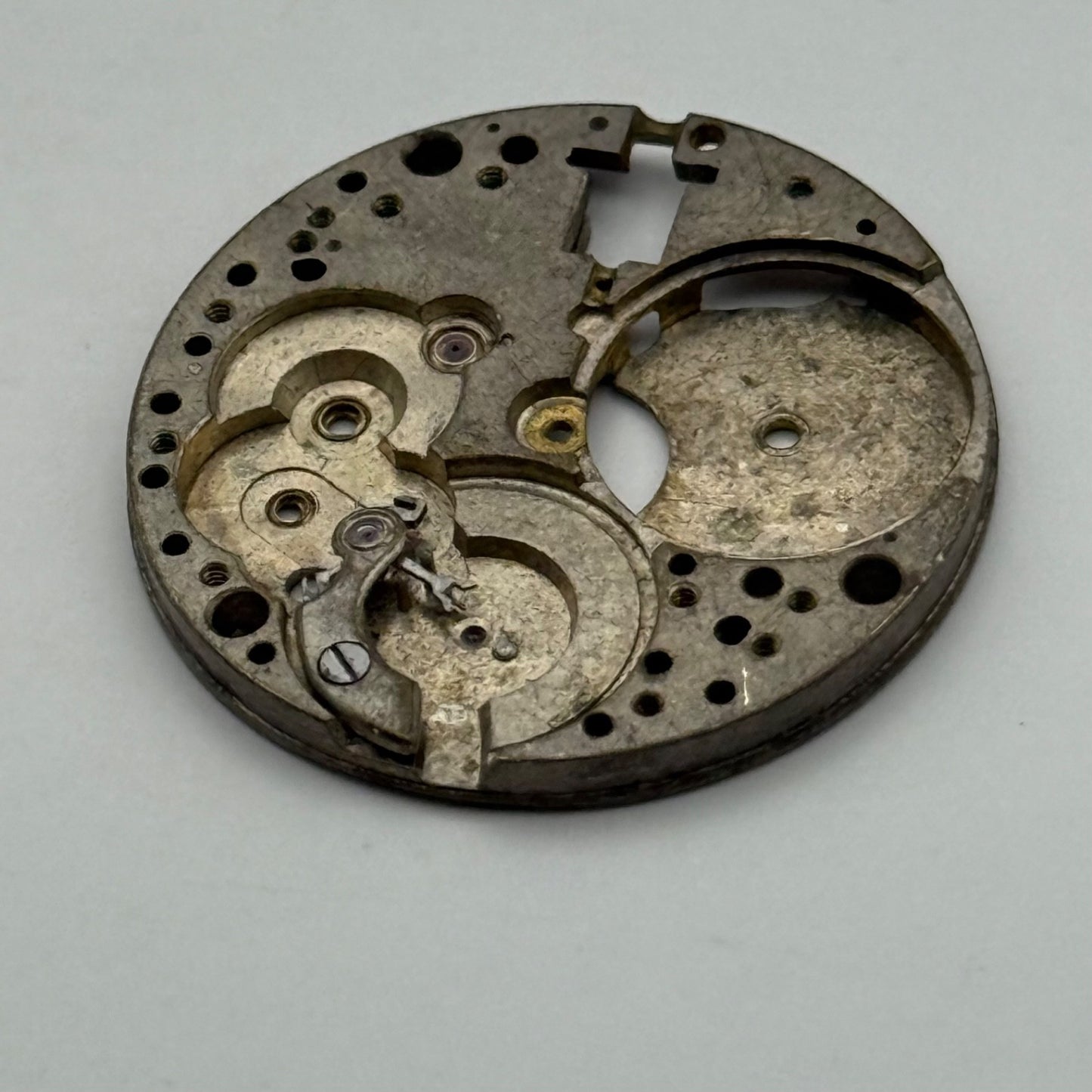 ETA Watch Movement Main Plate Manual Wind Vintage Swiss Parts Repair 23.6mm